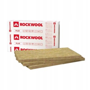 Rockwool Frontrock Plus 6cm Isolant laine de roche RIGIDE pour FACADE RF/ Ballot 4.2m²