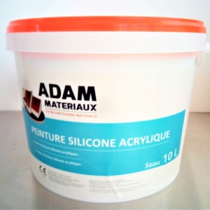 CREPIS Silicone Acrylique Adam Materiaux TO-GY016 Y=57% /seau 25kg