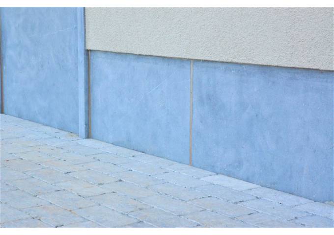 Bluestone 100x30x2cm pierre bleue chinois sous.bassement + chanfrain pièce