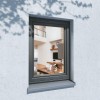 Seuil Aluminium PZA 200mm 7016 Antracithe Epaisseur 1mm pièce 6mètres