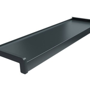 Seuil Aluminium PZA 450mm 7016 Anthracite Epaisseur 1mm/ pièce 6mètres