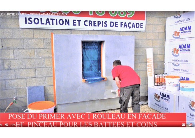 Primer Adam Materiaux RAL9010 Blanc seau 15kg