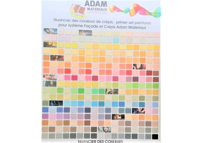 Peinture silicone acrylique Adam Materiaux TO.BR016 Y 72% 10L