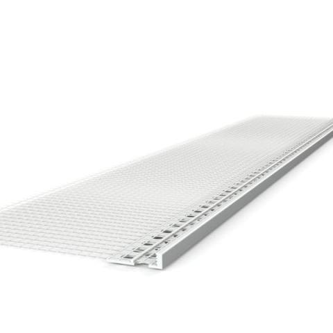 Cornière d'arrêt en PVC LC.L 6mm x 2mètres + Filet ballot 50mètres
