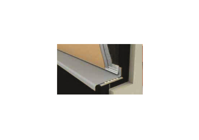 Cornière PVC arrêt LC.L 6mm x 2mètres + Filet ballot 50mètres