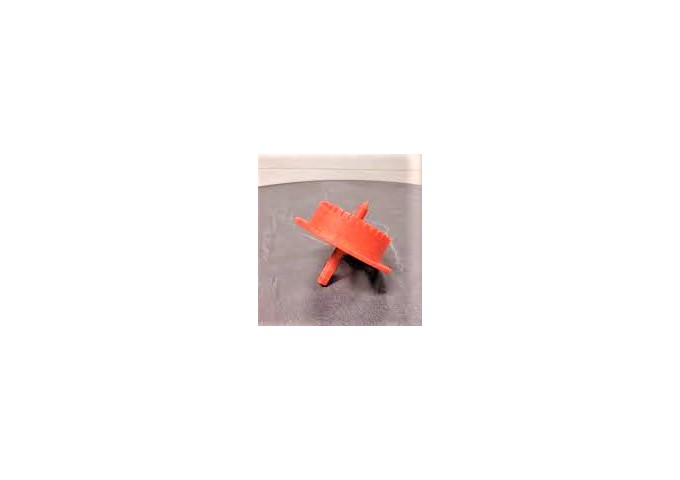 Fraise PVC orange 65mm pour pose bouchon EPS pièce