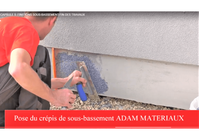 Crepis SOUS.BASSEMENT M850 Adam Materiaux seau 25kg