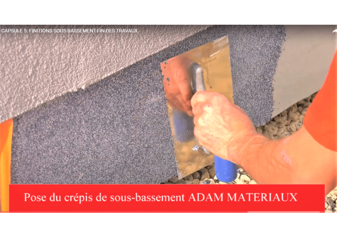 Crepis SOUS.BASSEMENT M850 Adam Materiaux seau 25kg