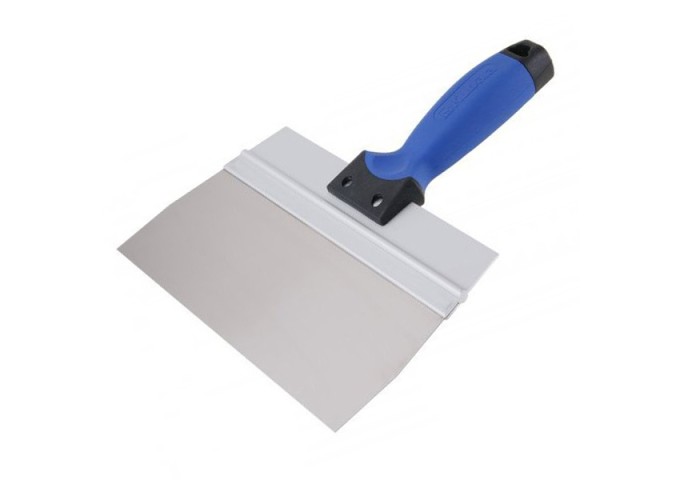 Couteau . Spatule Lisse à enduire 250x140mm en acier avec poignée en résine G.15 Kubala 0547 pièce