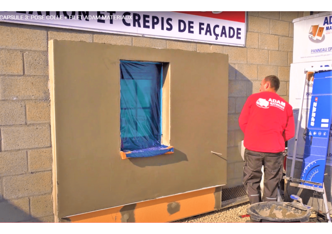 Couteau . Spatule Lisse à enduire 500x100mm en acier avec poignée en résine 2K Kubala 0534 pièce