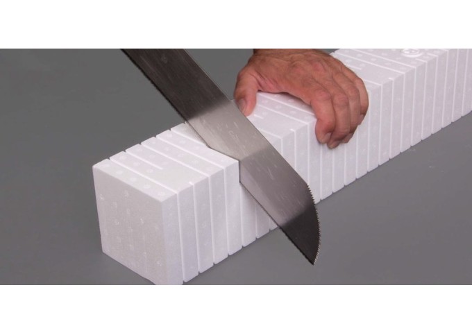 Blochet.Cube montage 1000x100x100mm VARIQ carre Quadroline®.PU Dosteba 1mètre