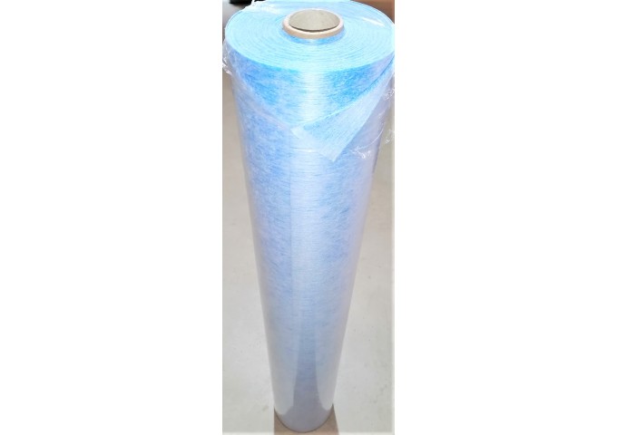 Membrane étanche 0.5mm Bleu Techni.Plaster NT pour murs humide avant plafonnage Technichem Rouleau 30m²