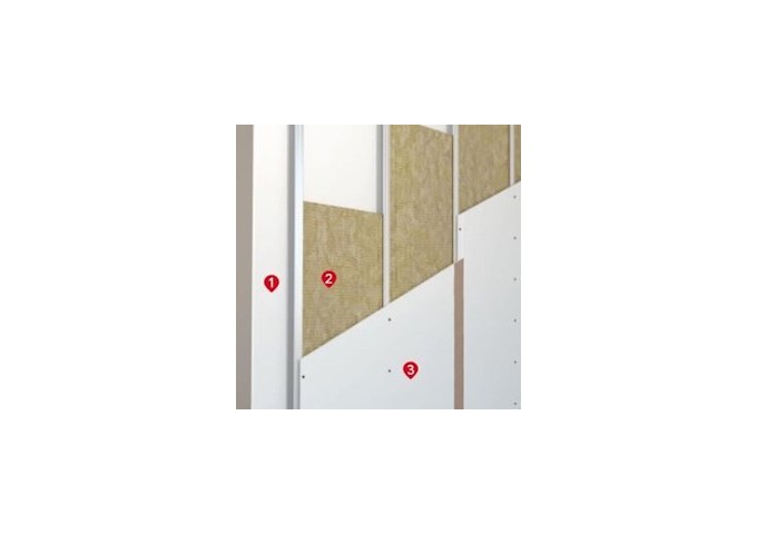 Rockwool Rockton SUPER 5cm Isolant laine de roche RIGIDE et ACOUSTIQUE en panneau ballot 7.32m²