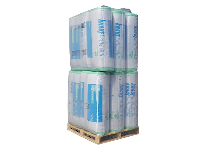 Laine de verre 035 220mm Knauf UNIFIT Rouleau 3.72m²