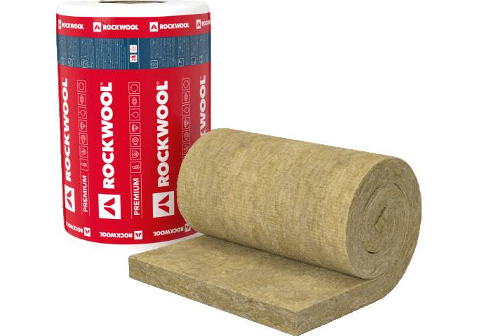 Rockwool TOPROCK PREMIUM 035 18cm 2.5x1mètre laine de roche rouleau 2.5m²