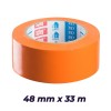 Tape orange 48mm LARGE 397 rouleau 33mètres