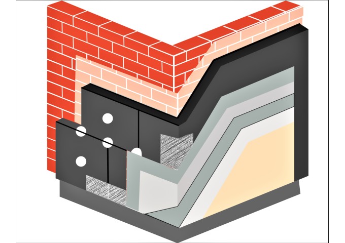 ISOLANT FACADE 40mm EPS GRIS Top 031 Adam Materiaux ballot 7.5m²