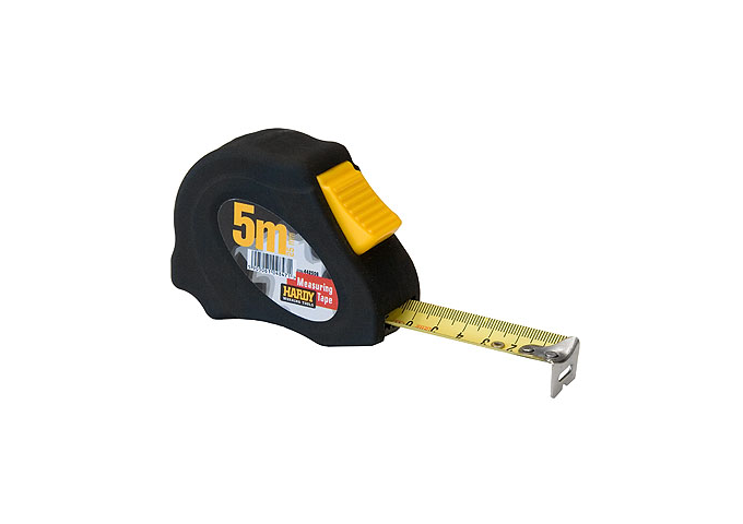 Mètre ruban 25mm x 5mètres sous blister pièce