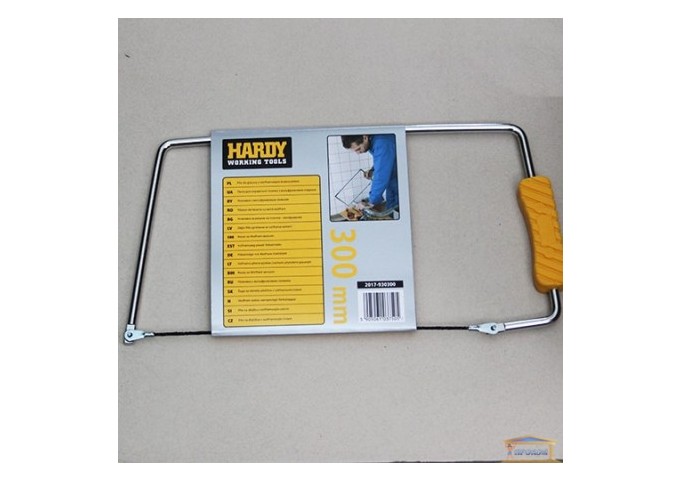 Scie à main Tungstène 30cm pour carrelage Hardy pièce