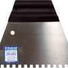 Spatule Dentelée 6x6mm 180x130mm en acier avec poignée en résine Kubala 0516 pièce