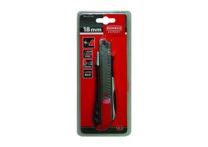 Cutter Pro ALU 18mm Modeco Expert pièce