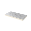 Isolant PIR IDELCO WALL.LAM 16cm 022 1200x600mm tenon.mortaise pur Panneau 0.72m²