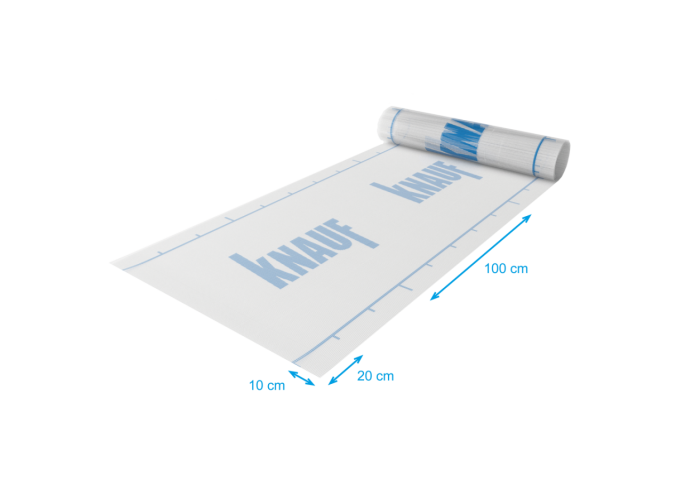 Filet treillis Armature KNAUF pour facade 165gramme rouleau 50m²
