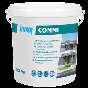 Crépis Knauf Conni S Blanc 1.5mm siliconé/ seau 25kg   