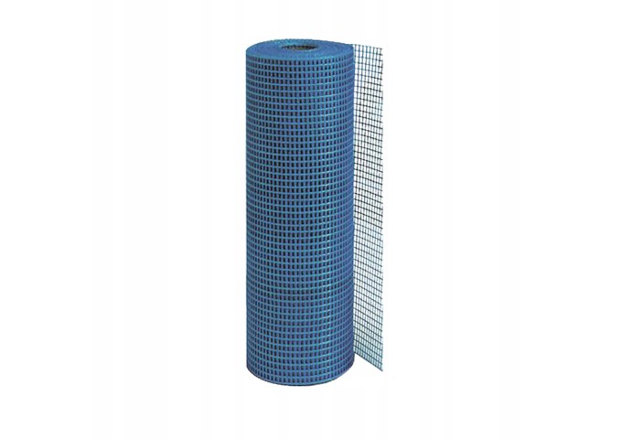 Filet Treillis armature BLEU Knauf Profix 110gramme pour plafonnage.cimentage rouleau 50m²