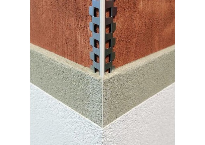 Cornière COIN 30x30mm avec bord PVC blanc Catnic 6000 pièce 3mètres