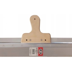 Couteau a enduire 58cm acier inox manche bois KNAUF