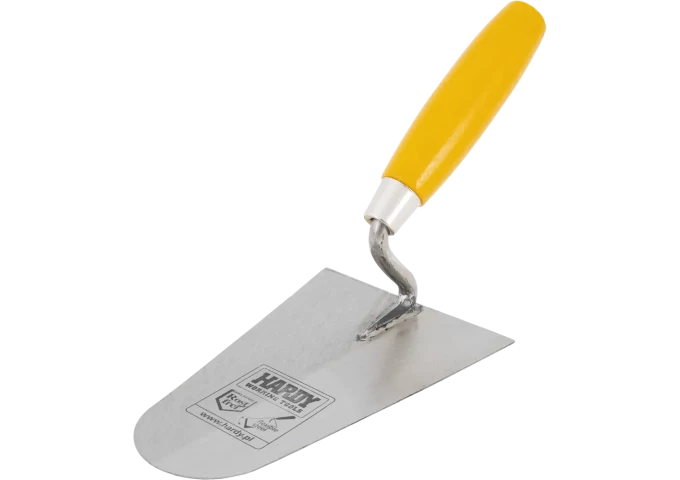 Truelle ronde pour maçon 180x110mm en acier Hardy 30 pièce