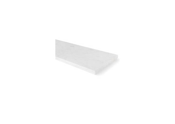 Tablette Marbre Blanc 151x20x2cm NORDIC WHITE pièce