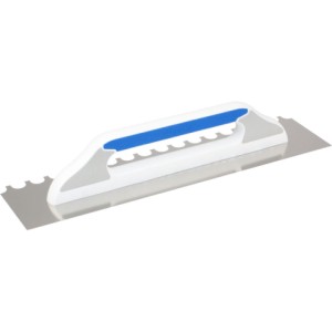 Platresse Semi-rond en acier 480x120mm pour carreleur G-12 Kubala 0257/ pièce