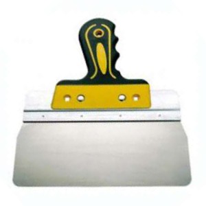 Couteau - Spatule Lisse à enduire 170x155mm en acier avec poignée en résine 2K Hardy/ pièce