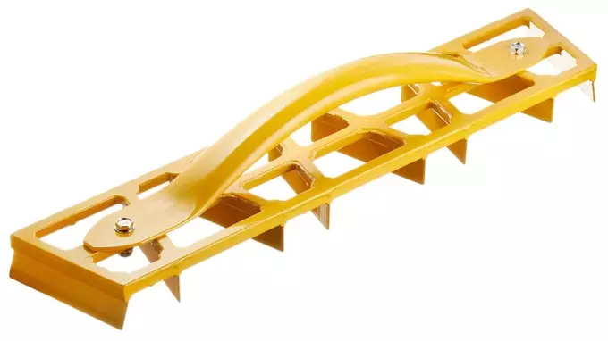 Grattoir 450x90mm pour plâtre et cimentage Hardy pièce