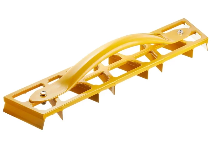 Grattoir . Rape 450x90mm pour plâtre et cimentage Hardy pièce