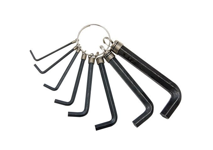 Set de clefs allen 2.10mm Modeco Home set de 8 pièces