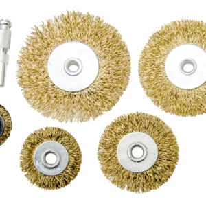 Set de 5 brosses métallique Modeco Home/ set de 5 pièces