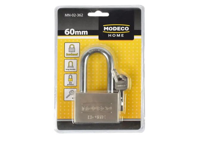 Cadenas laiton 60mm ultra résistant Modeco pièce