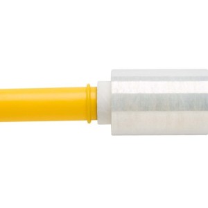 Film étirable 10cm x 120mètres avec manche en résine/ Rouleau 0.25kg