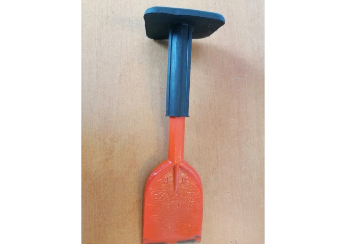 Burin 6cm + protection caoutchou pièce