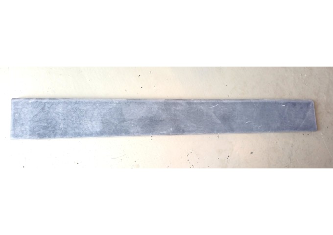 Plinthe SCIE MEULE 600x70x15mm pierre bleue Vietnam avec chanfrein 3mm pièce