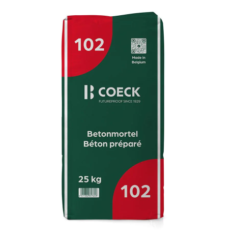 Béton préparé C20 25 25 kg 102 Coeck sac 25kg