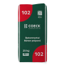 Béton préparé C20 25 25 kg 102 Coeck sac 25kg