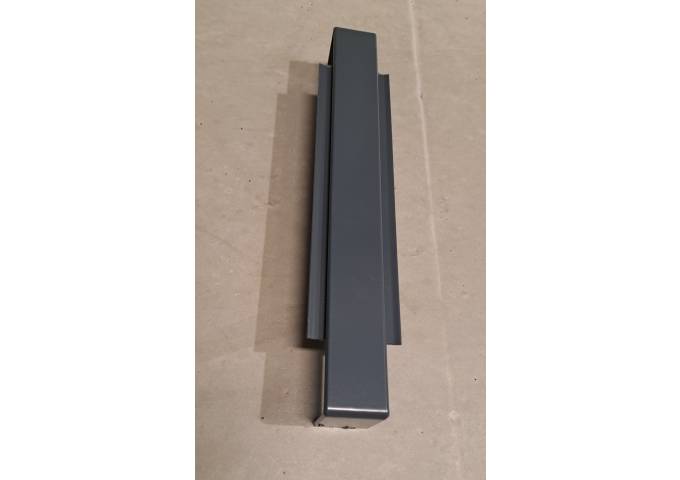 Manchon 350mm pour COUVRE MUR Aluminium 7016 brillant 1mm pièce