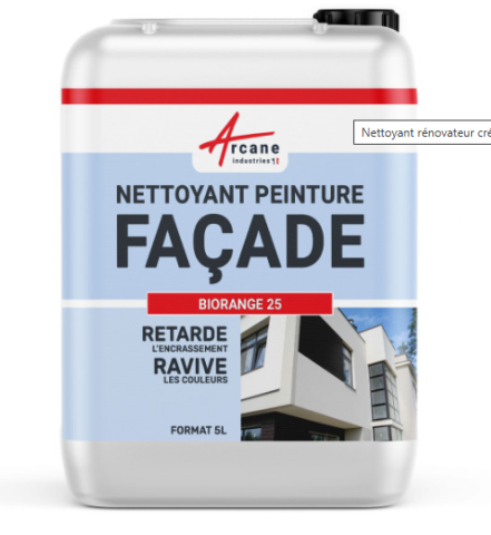 Nettoyant peinture Façade NETTOYANT mousse et algue façade bidon 5Litres