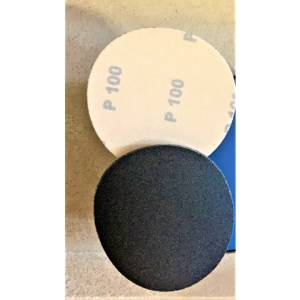 Disque-Papier a ponce P180 (marbre) pour disqueuse 125 Velcro/piece