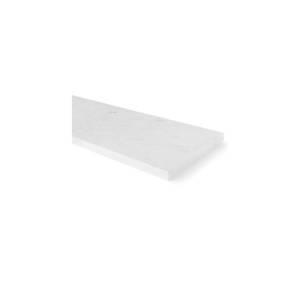 Tablette Marbre Blanc 138X25x2CM NORDIC WHITE/ PIECE