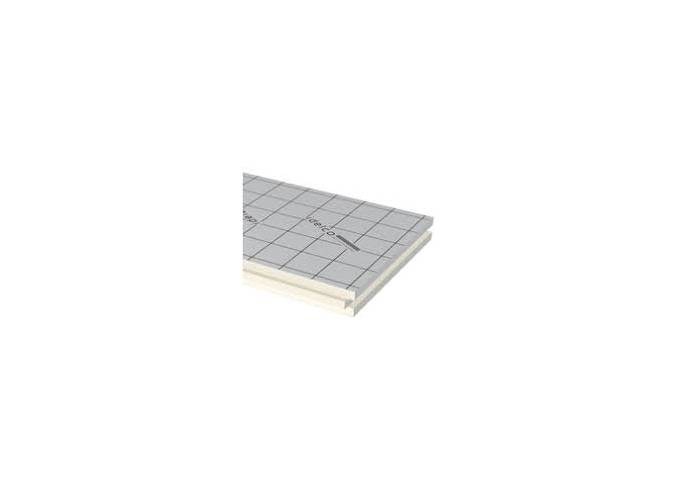 Isolant PIR IDELCO UNIVERSAL 100mm (sol.mur.toit) ALU 0022 T&M 1200x600mm pur Panneau 0.72m²